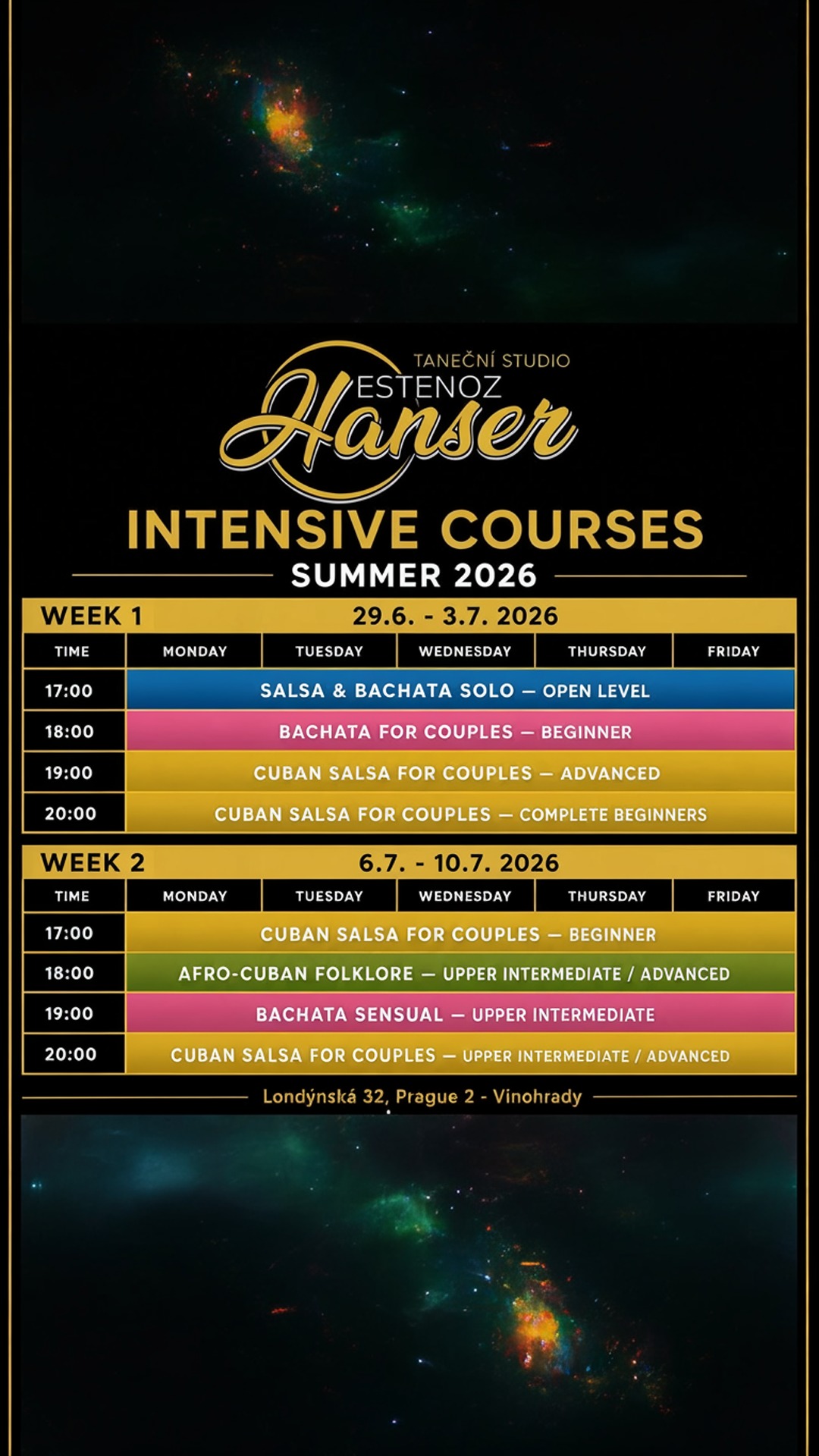 intensive courses summer 2026