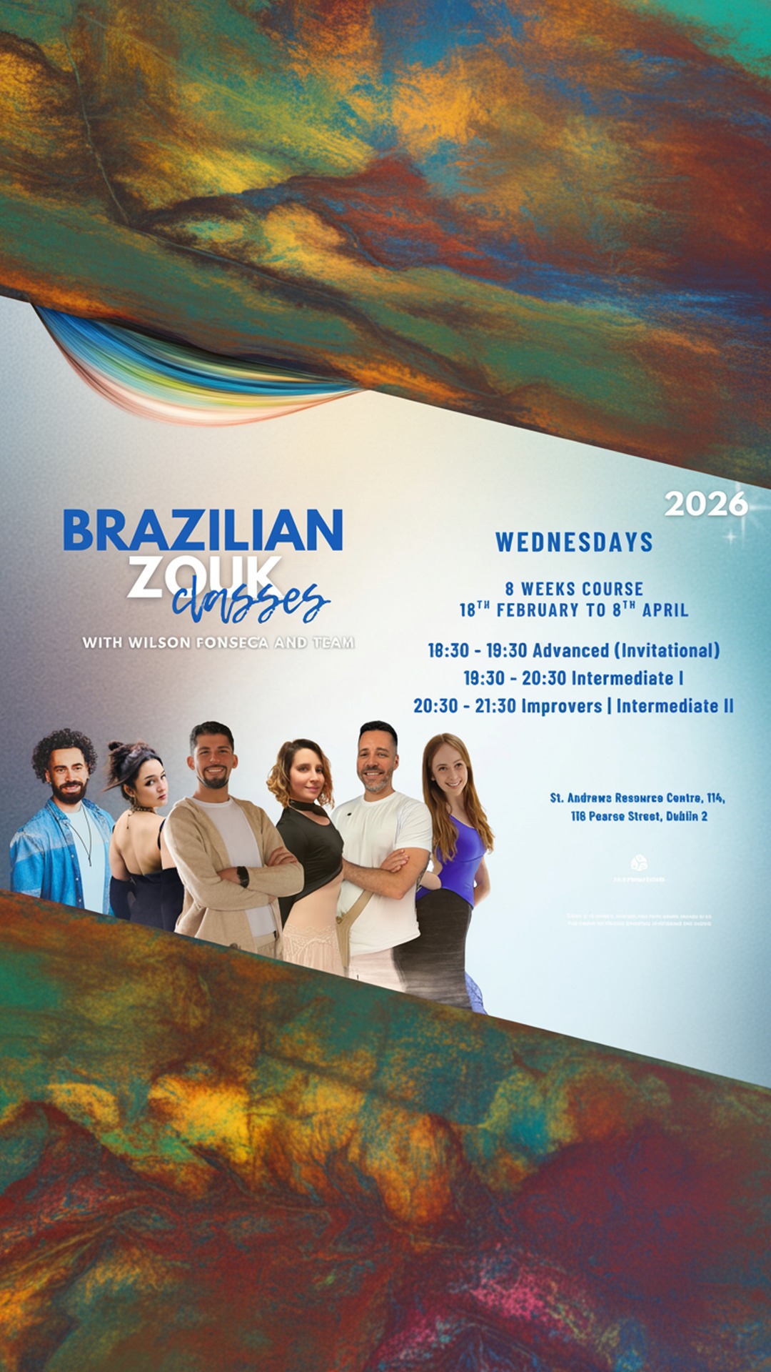 brazilian zouk classes - 8 weeks course
