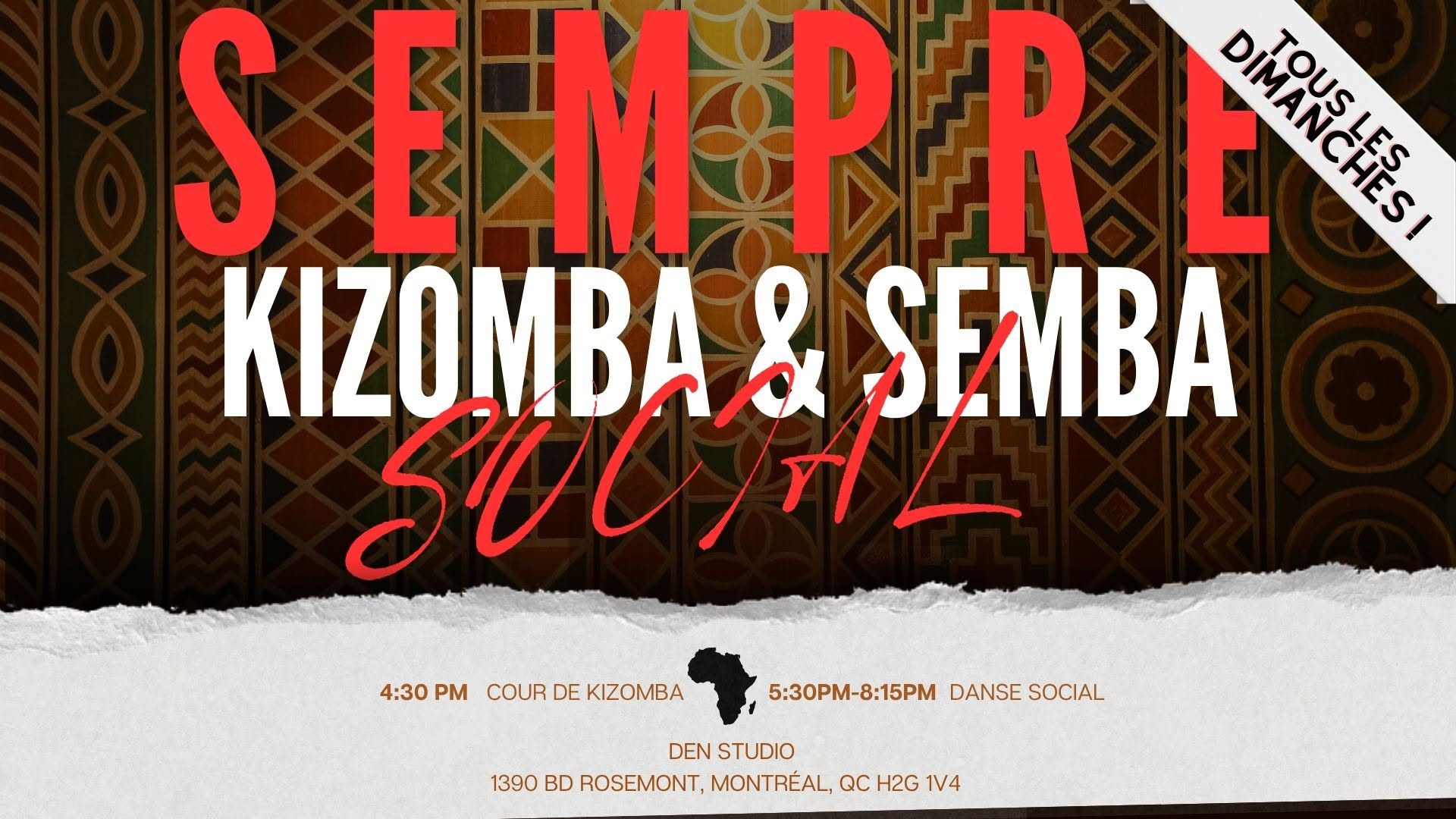 sempre kizomba semba social