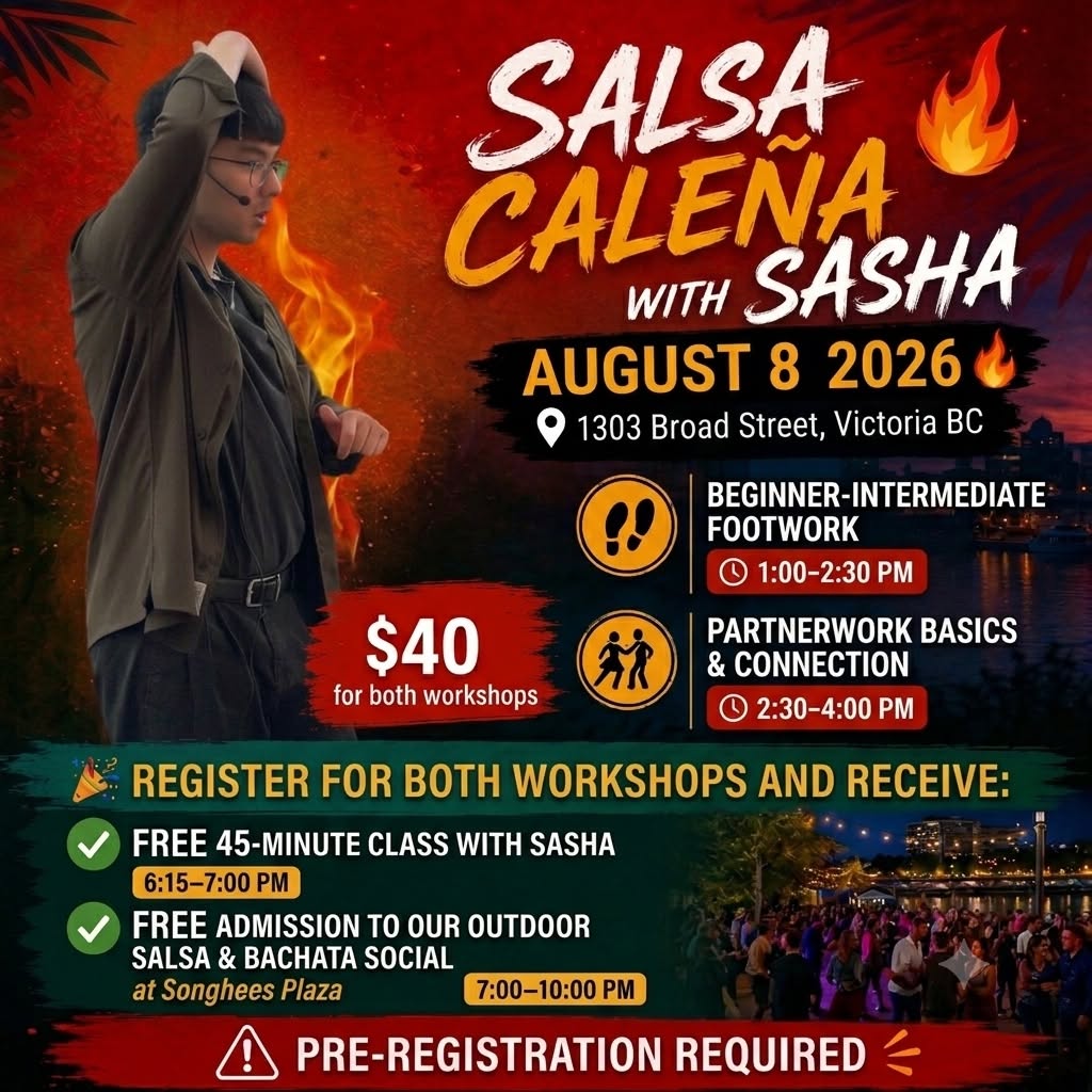 salsa caleña workshop with sasha