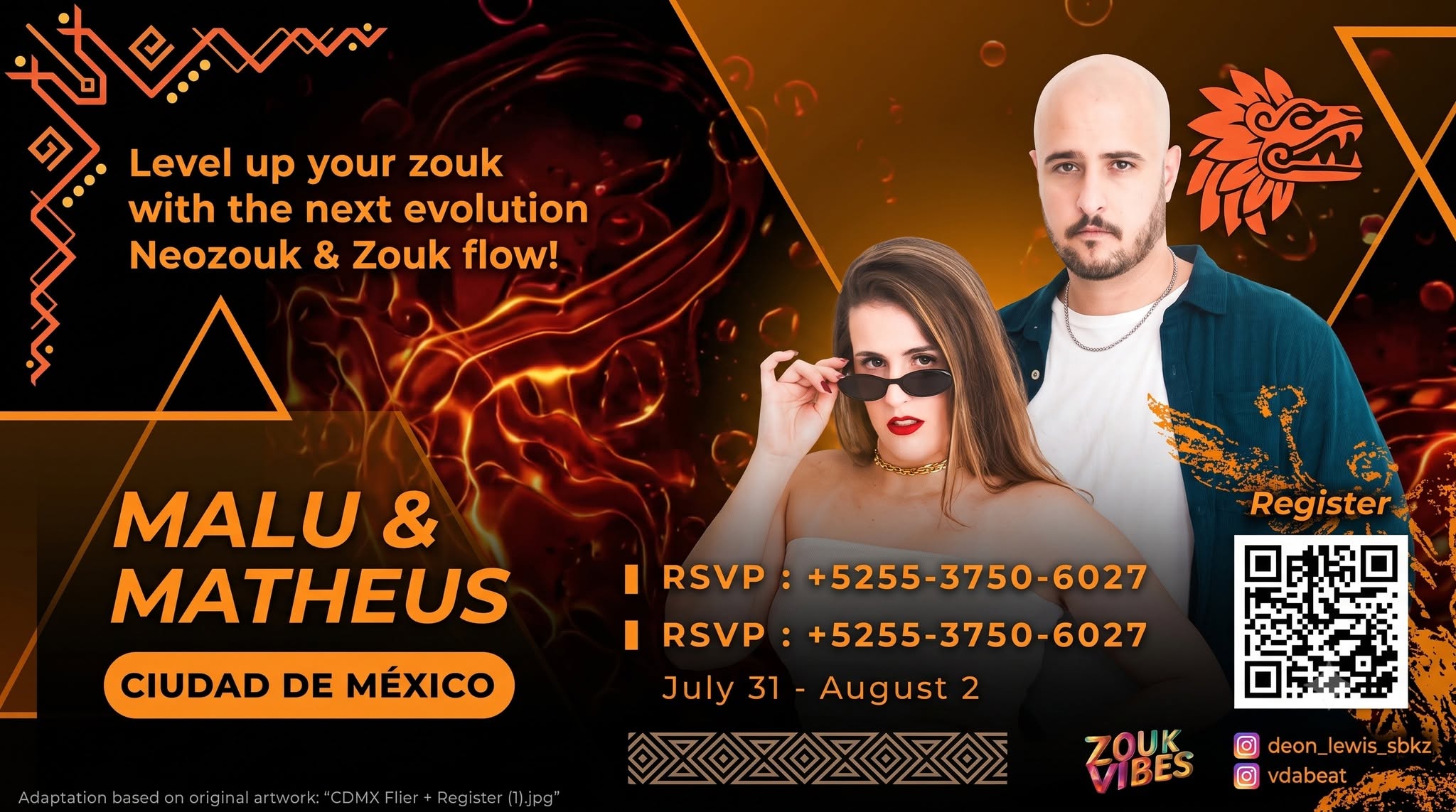 malu & matheus cdmx pop up weekender: neo & flow
