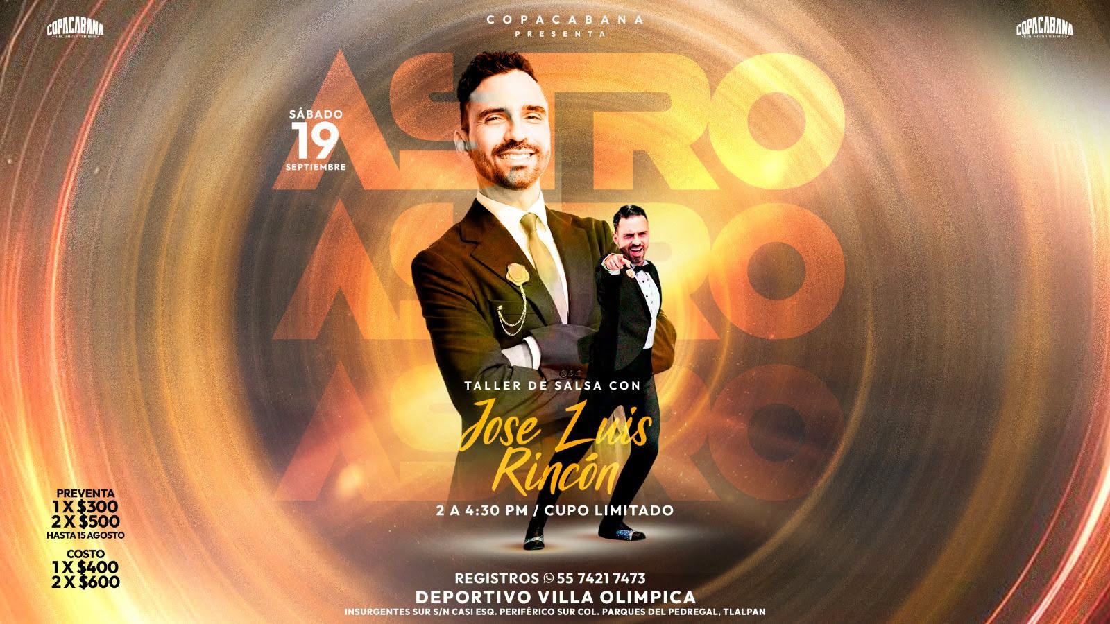 taller de salsa con jose luis rincón
