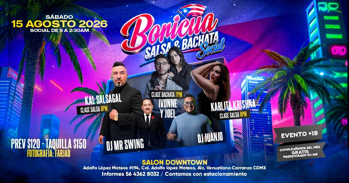 boricua salsa & bachata social