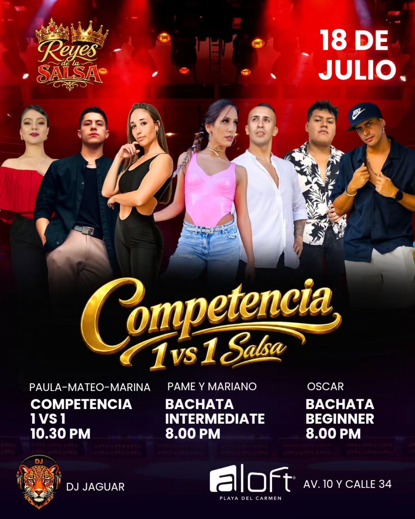 reyes de la salsa - competencia 1 vs 1 salsa