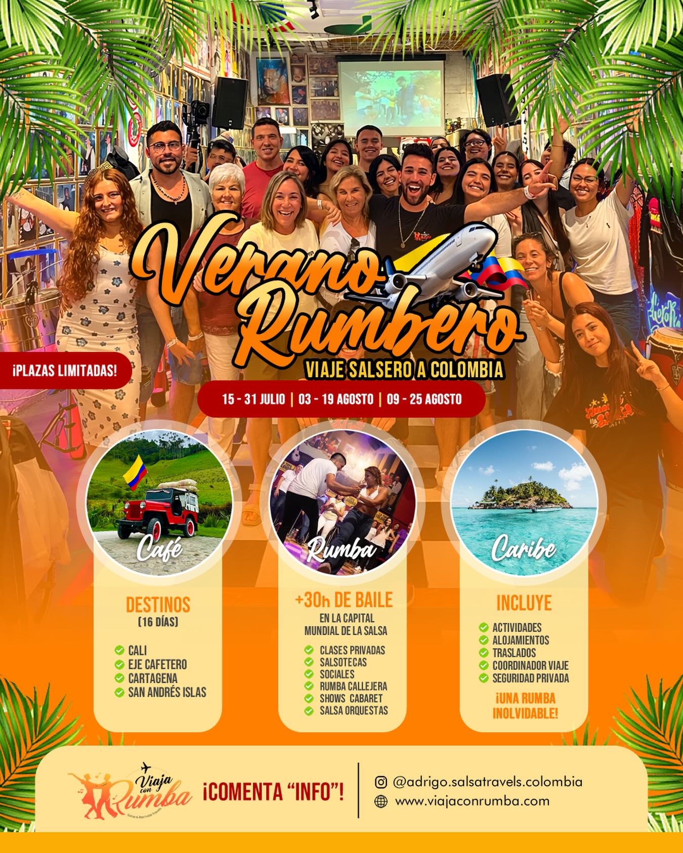 verano rumbero - viaje salsero a colombia