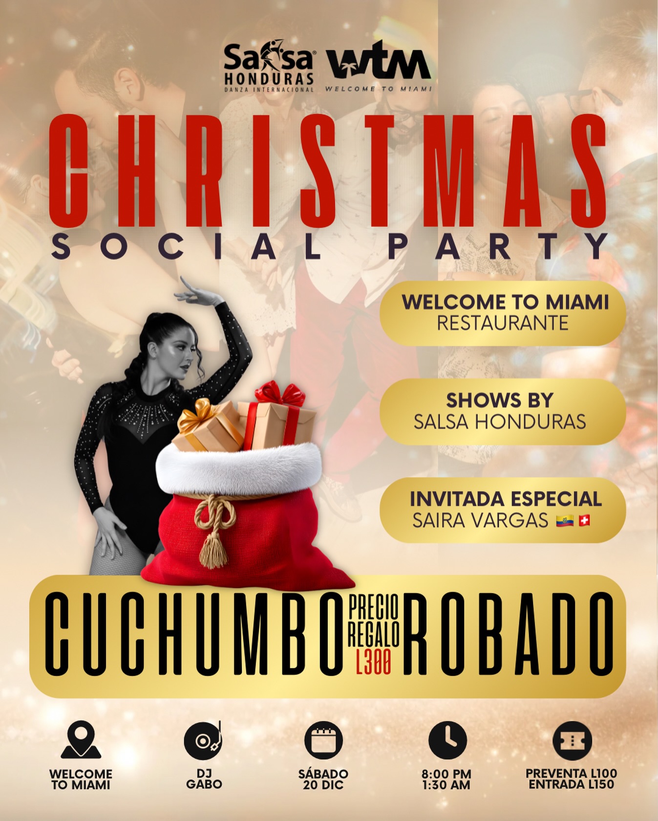 christmas social party