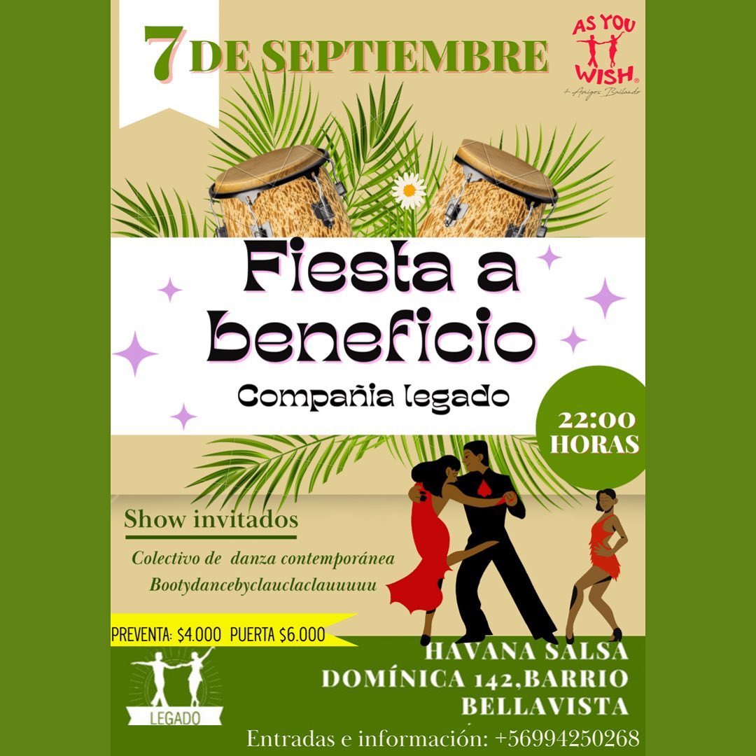 fiesta a beneficio