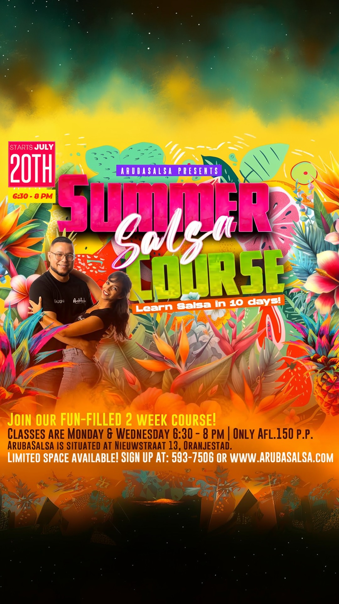 summer salsa course