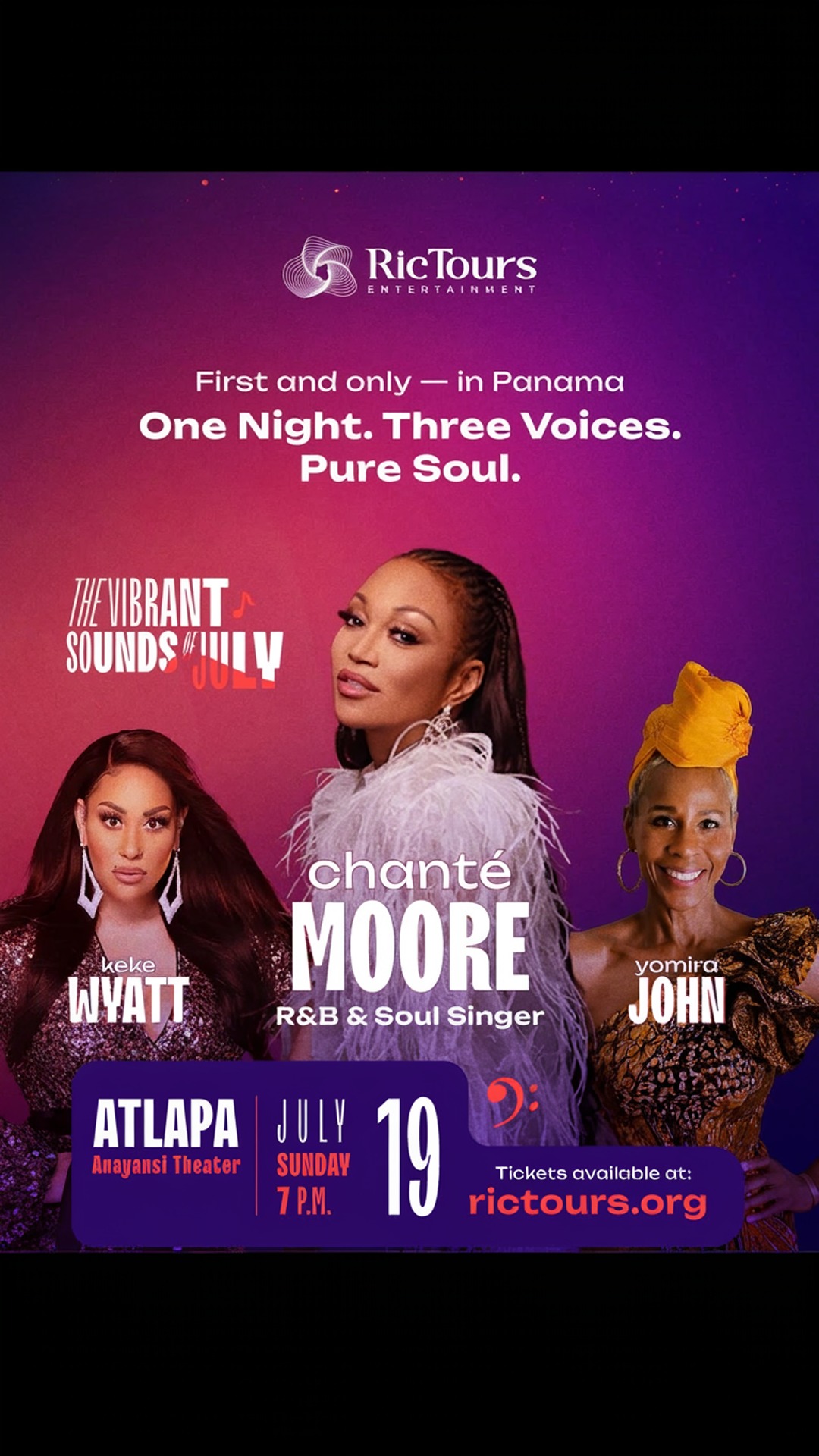 the vibrant sounds of july
