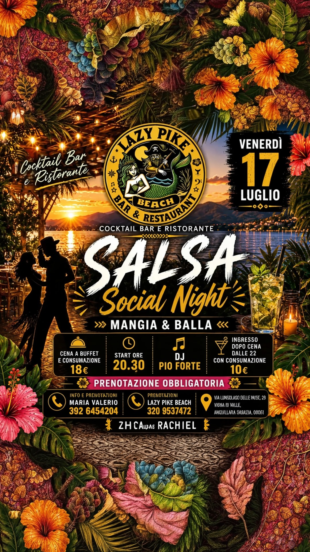 salsa social night