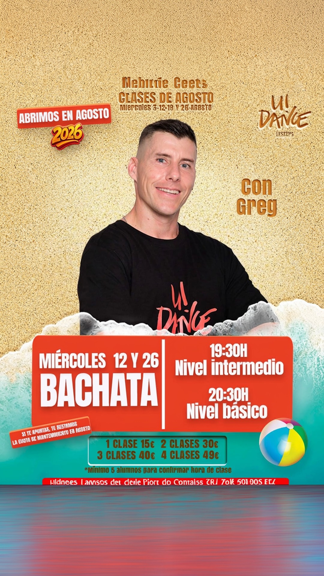 clases de agosto - bachata