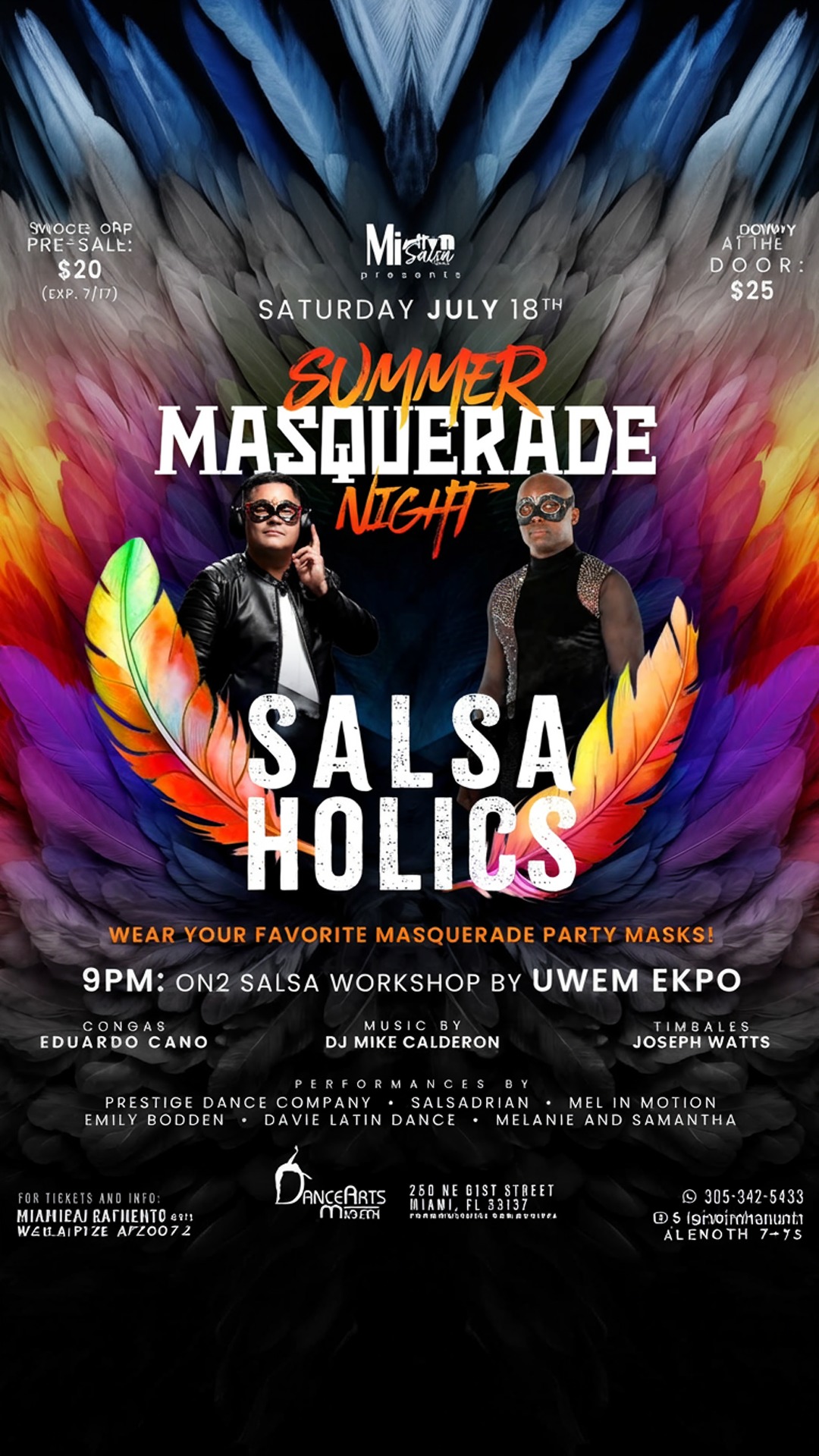 summer masquerade night