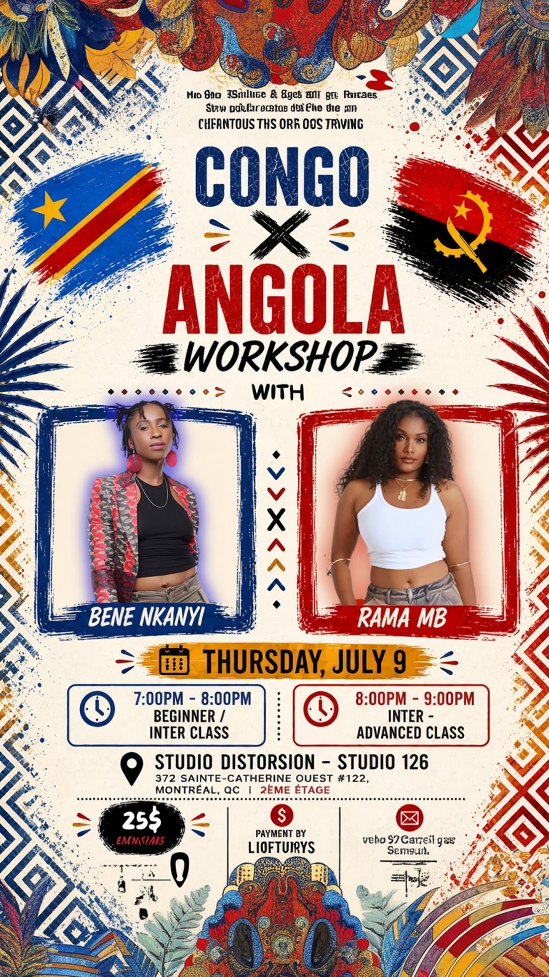 congo x angola workshop