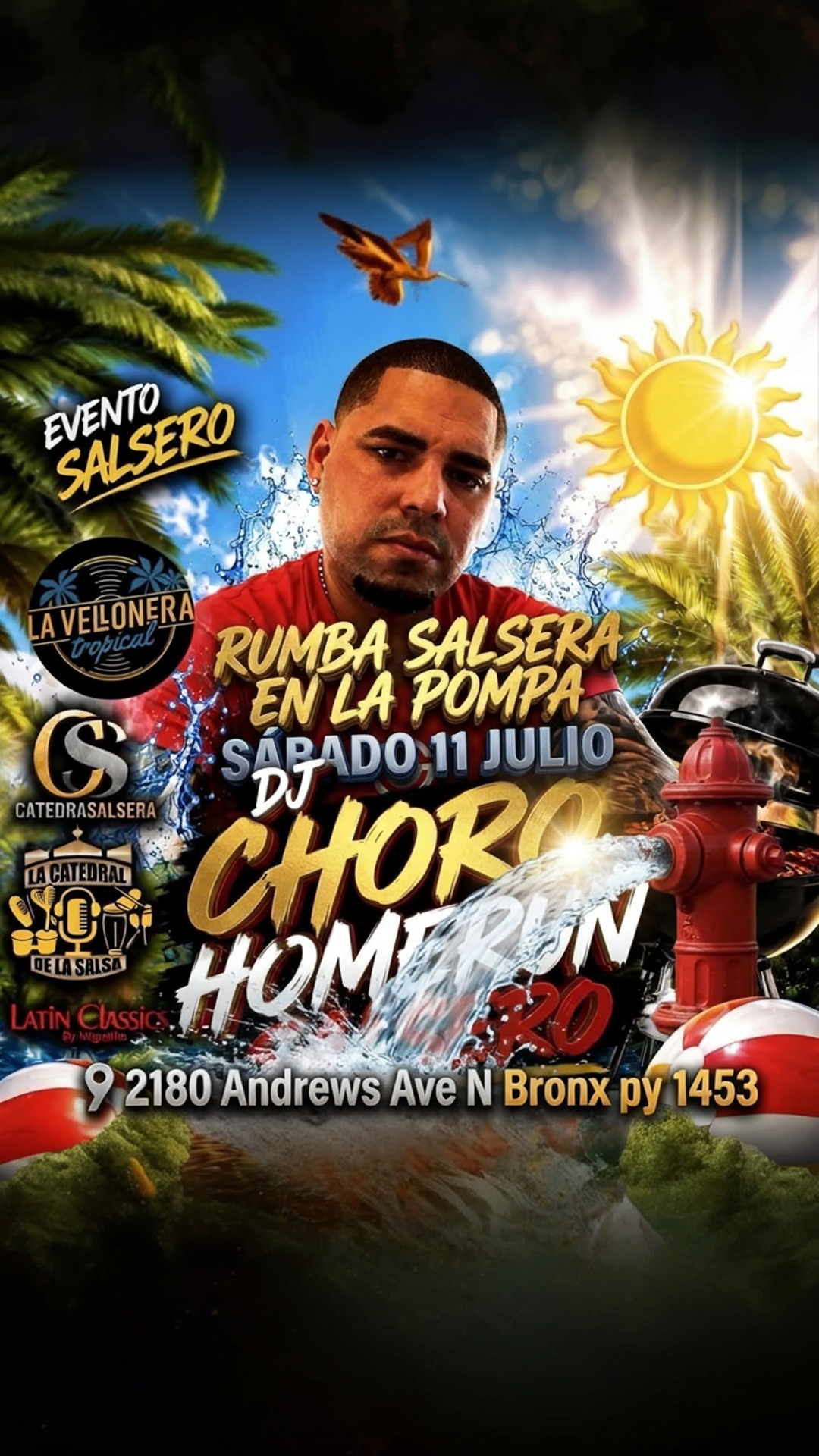 rumba salsera en la pompa