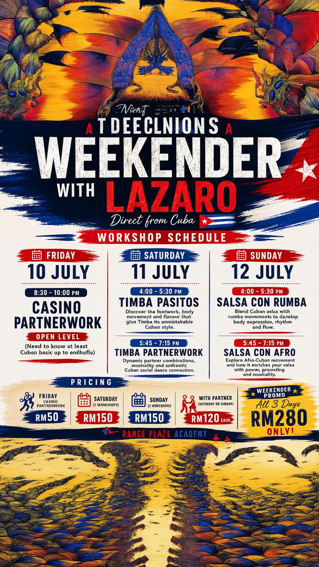 weekender with lazaro