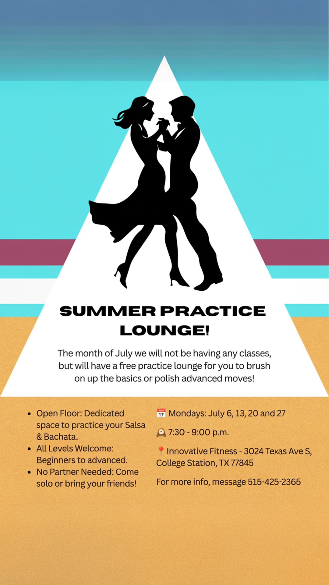 summer practice lounge!