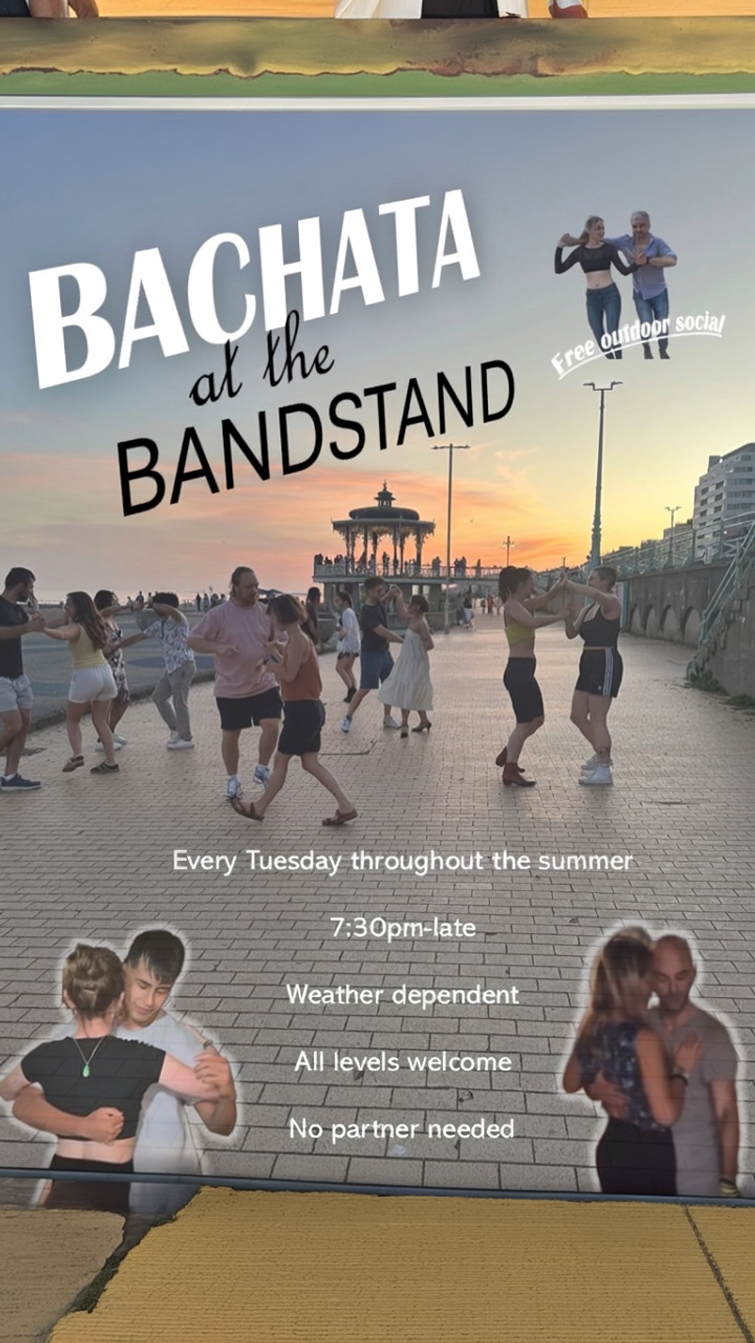 bachata at the bandstand