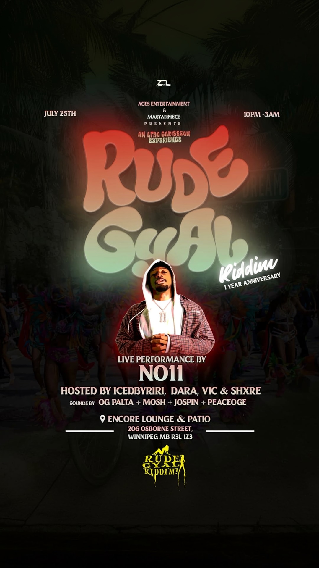 rude gyal riddim