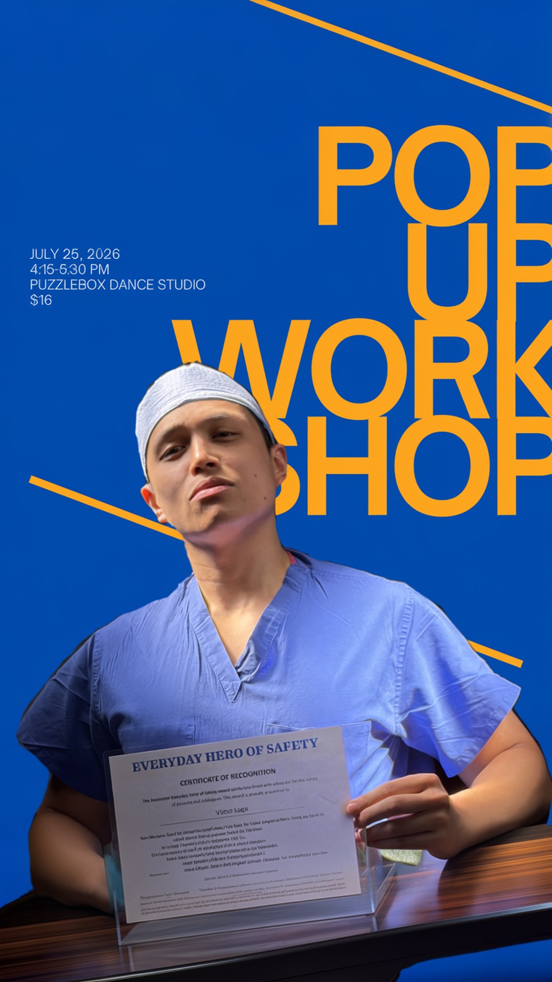 pop up workshop