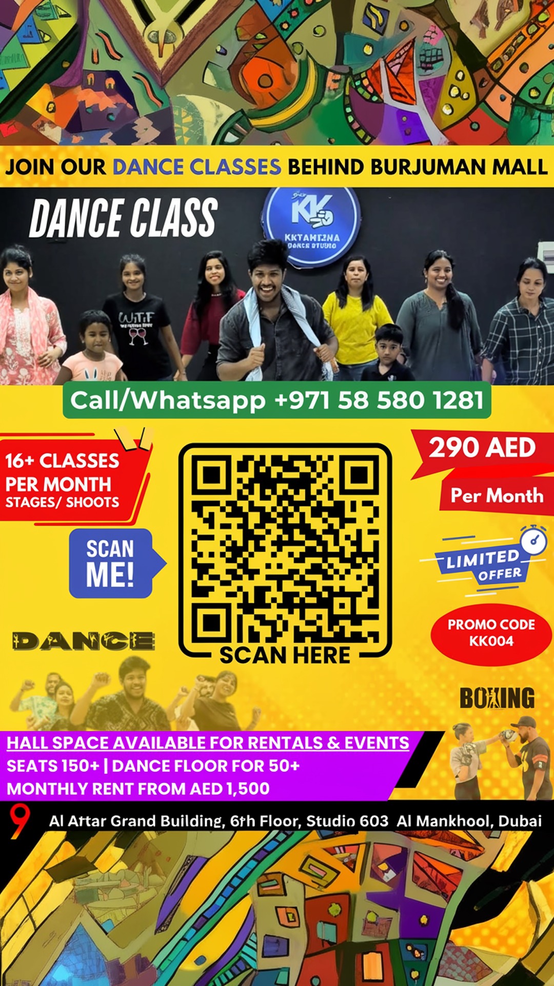 kk tamizha dance studio classes
