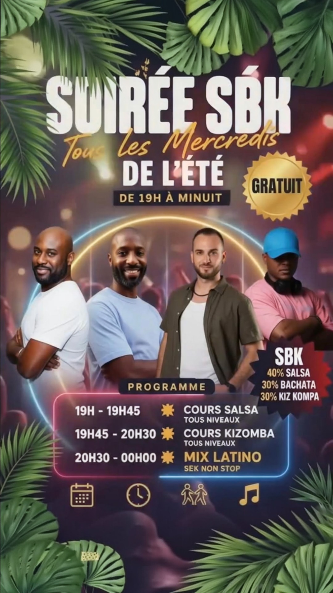 soirée sbr
