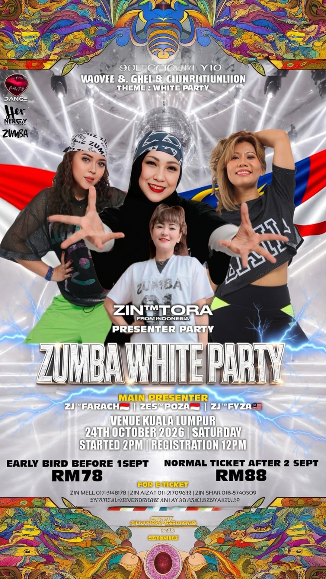 zumba white party