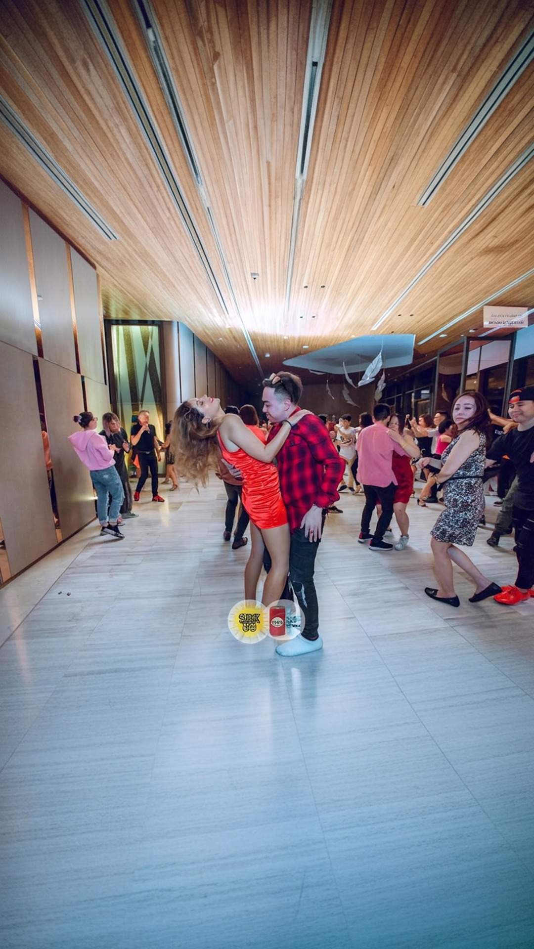 the dance floor
