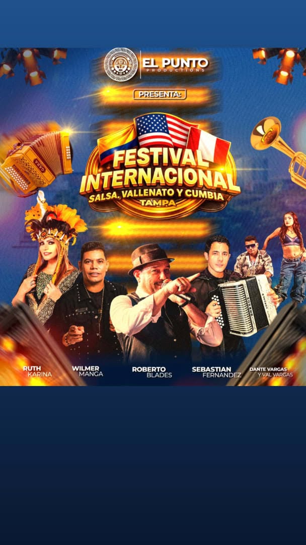 festival internacional salsa vallenato y cumbia tampa