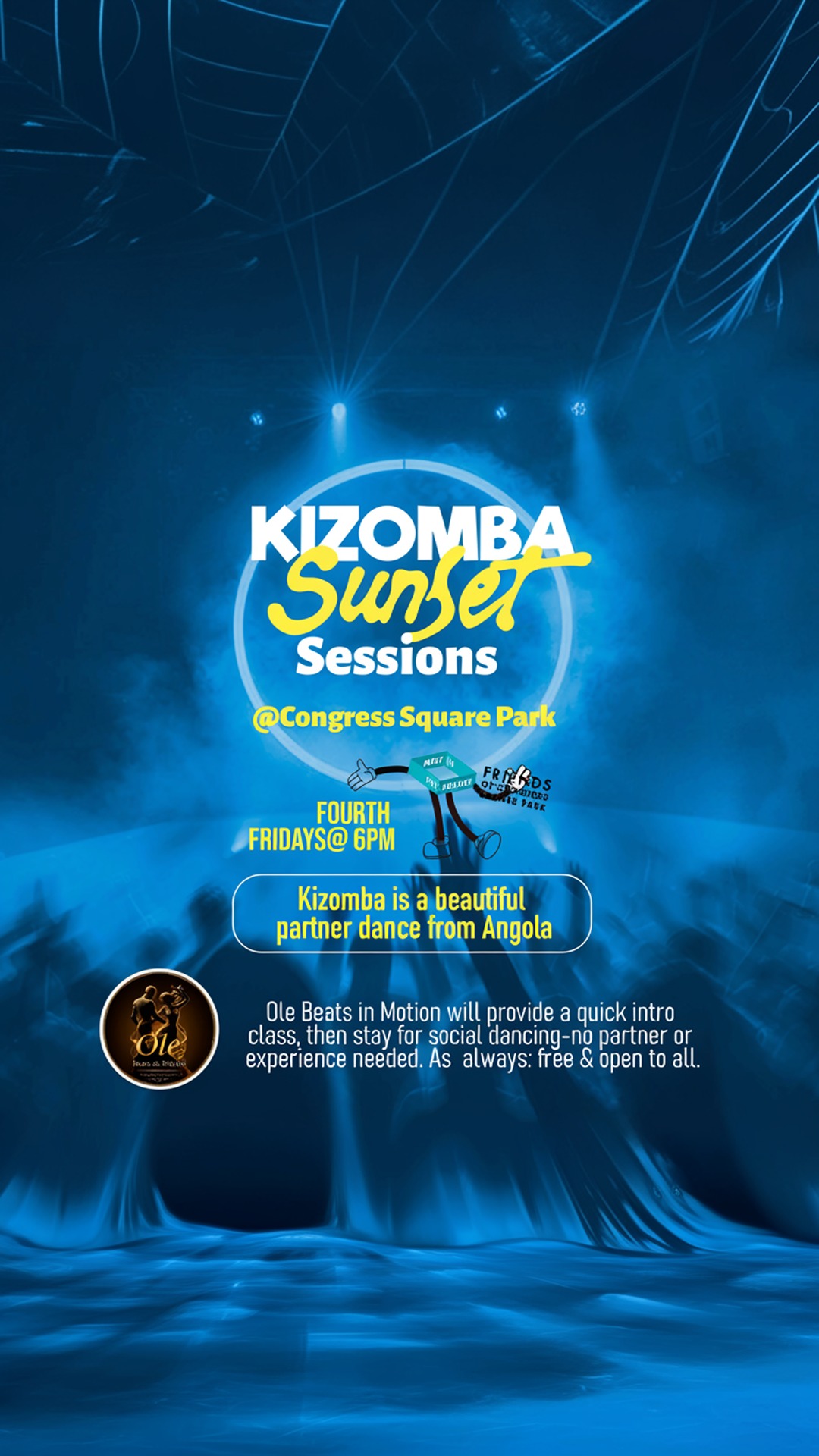 kizomba sunset sessions @congress square park