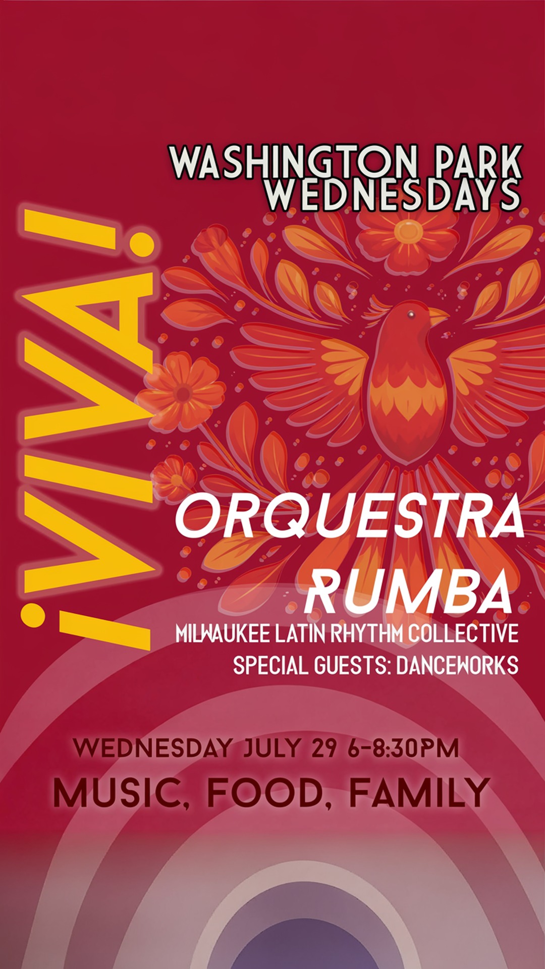 washington park wednesdays - viva! 💃