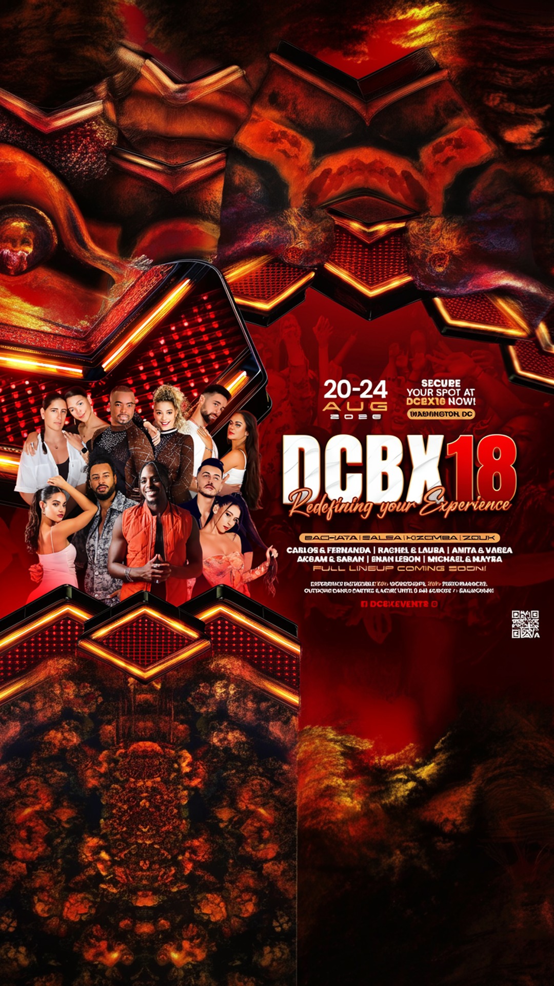 dcbx 18| latin dance fest | 4+ concerts | 75+ workshops | party to 8am