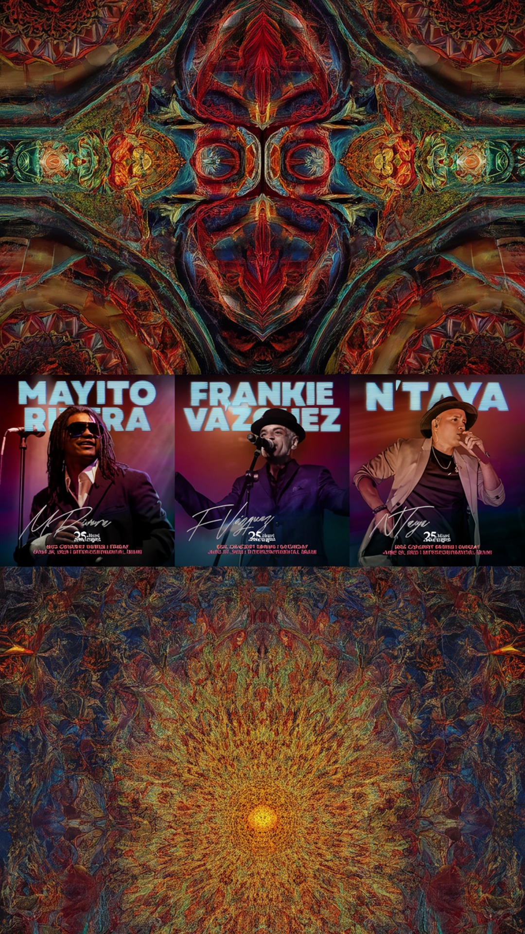 miami salsa congress concert series feat mayito rivera, frankie vazquez and nic ntaya