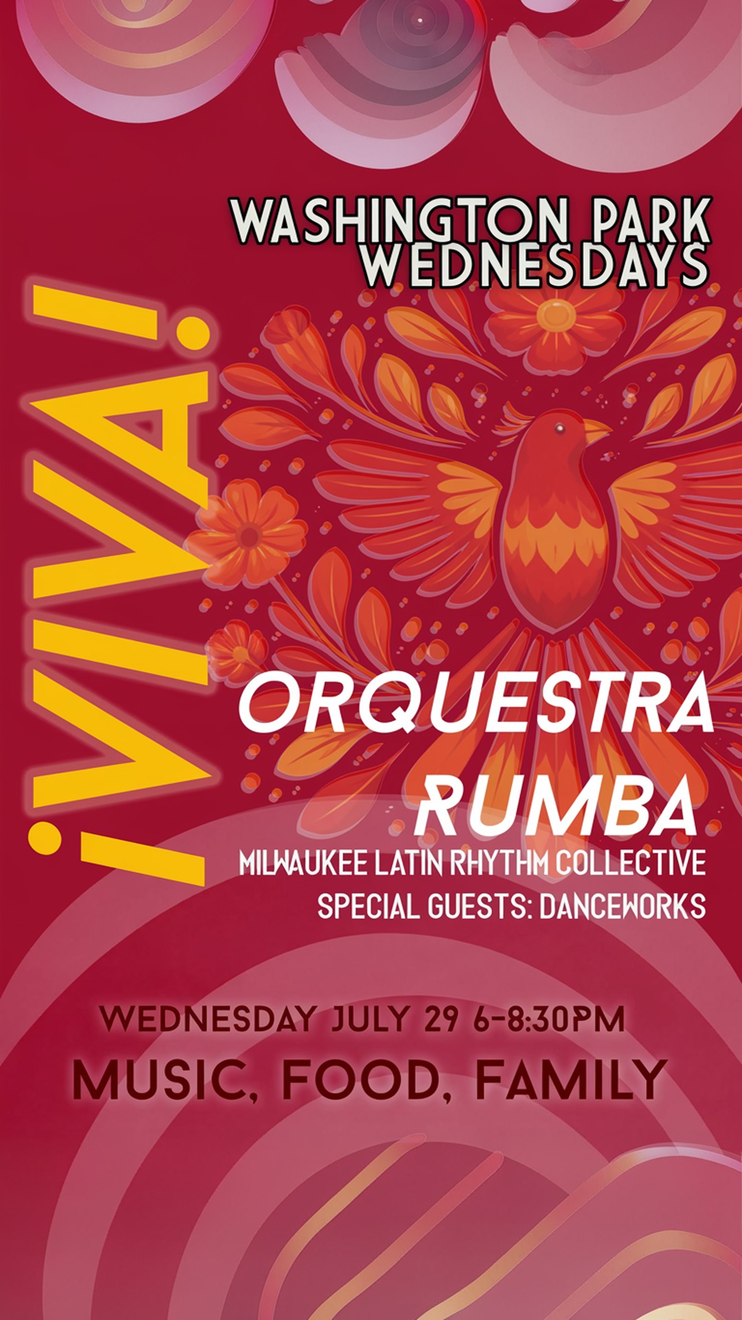 washington park wednesdays - viva! 💃