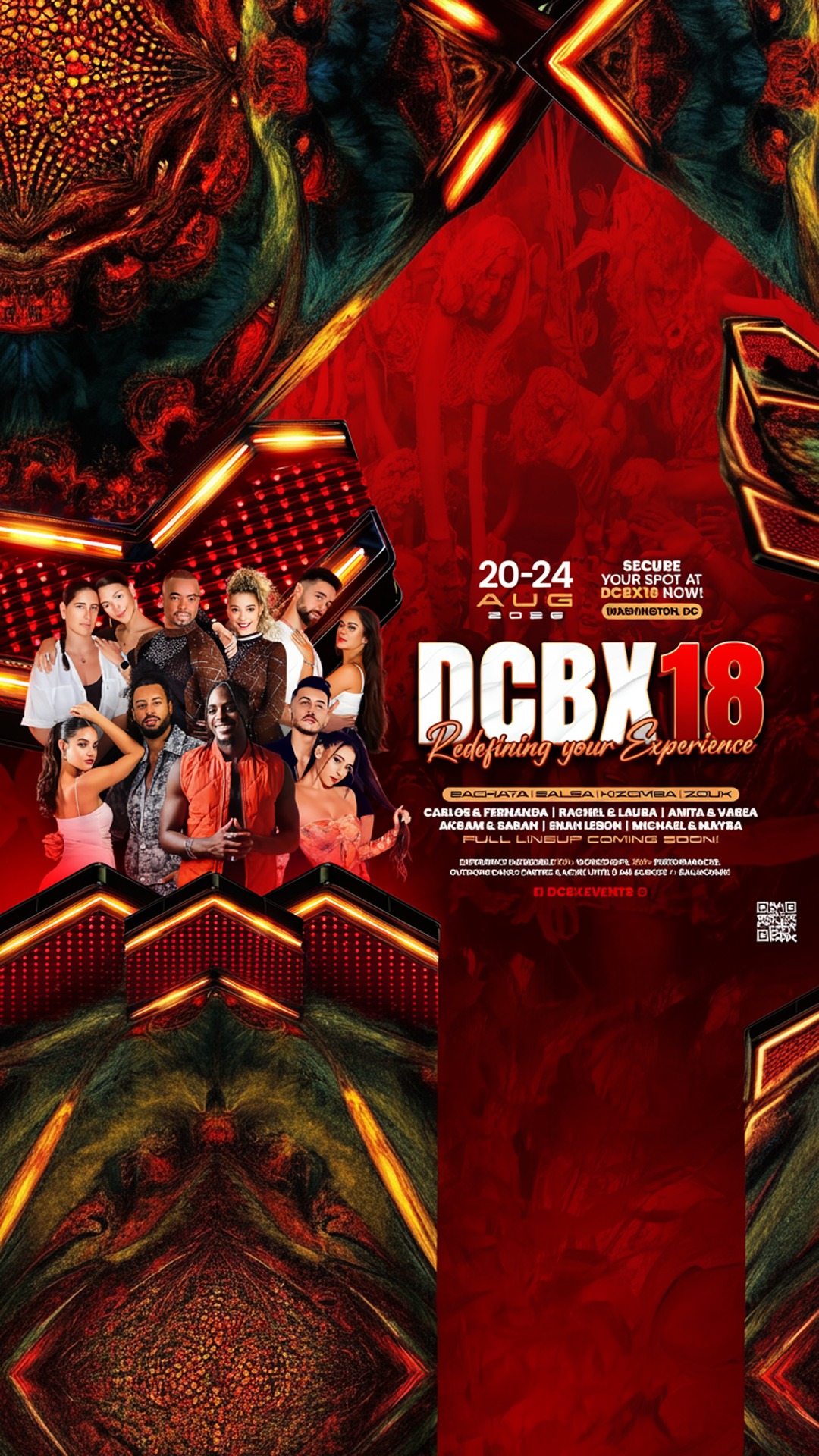 dcbx 18 | latin dance fest | 4+ concerts | 75+ workshops | party to 8am
