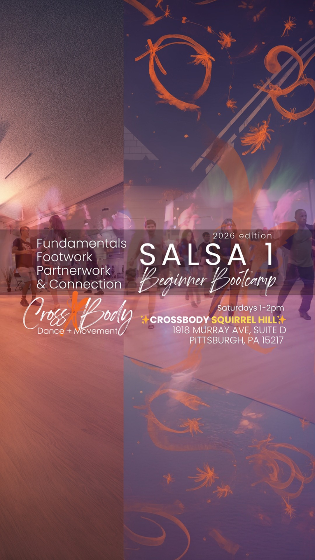 salsa 1 intro/beginner bootcamp with santiago