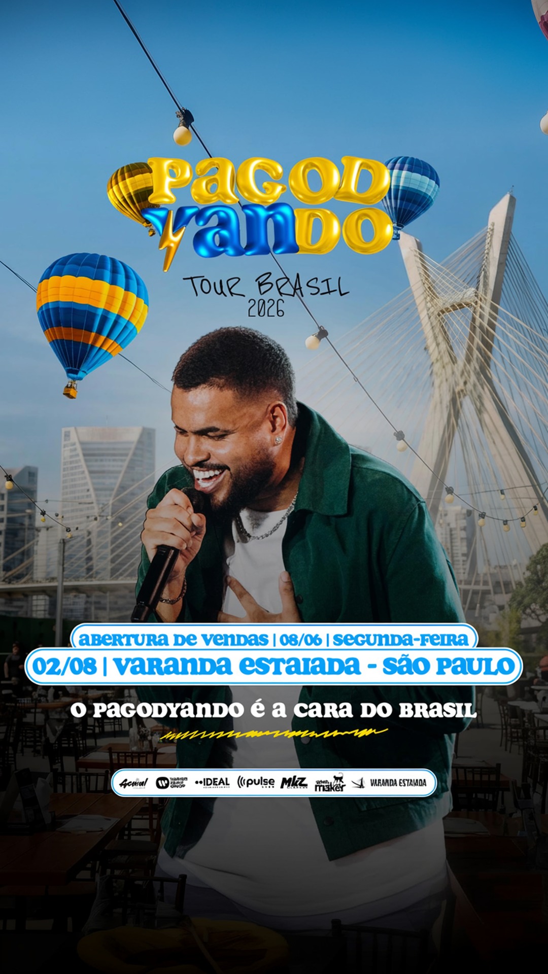 pagodyando tour brasil