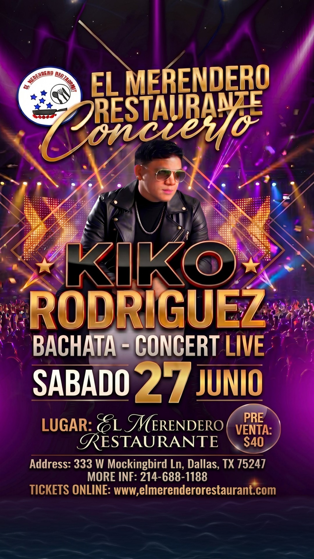 ¡kiko rodriguez en dallas!