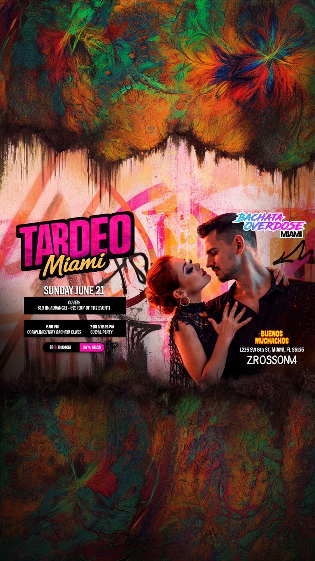 miami tardeo bachata social