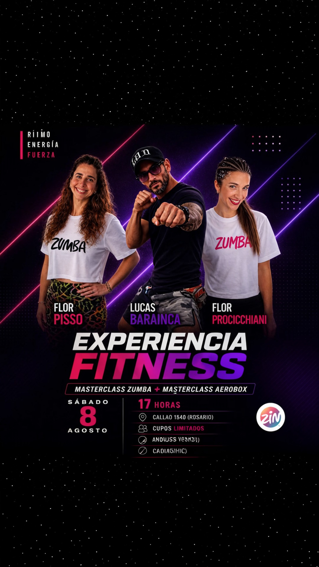 masterclass zumba + masterclass aerobox