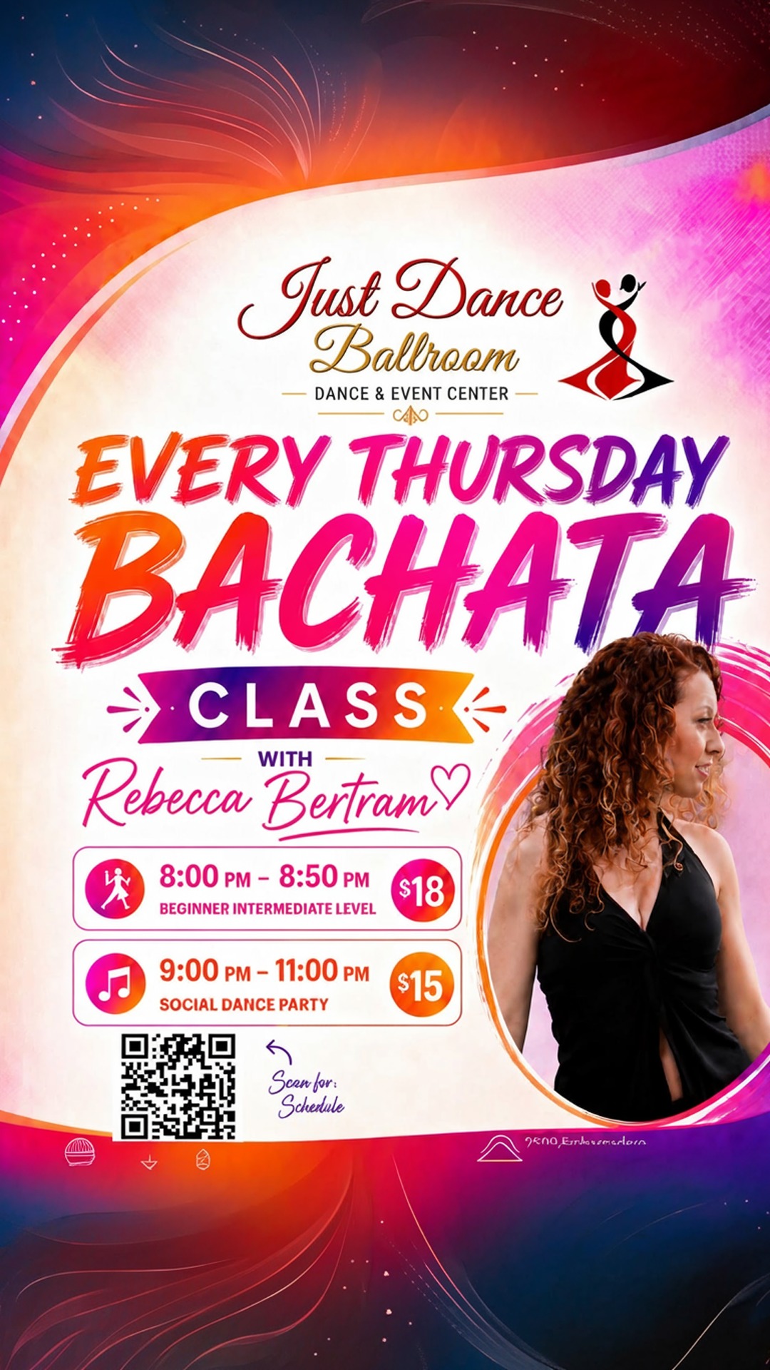every thursday-bachata class and social