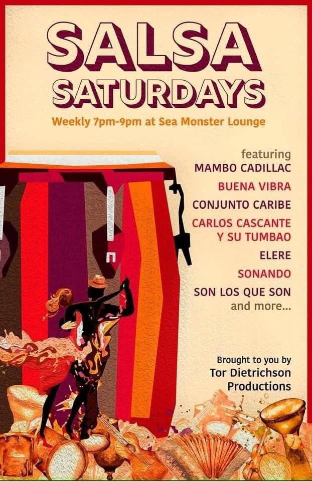 sea monster salsa saturdays