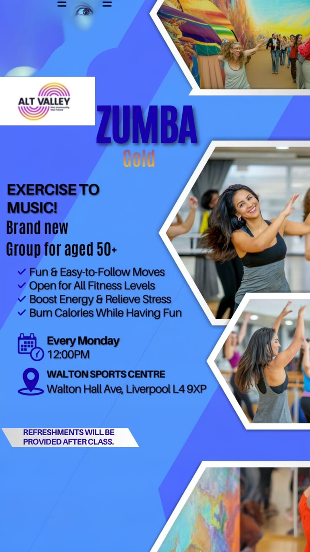 zumba gold class for 50+