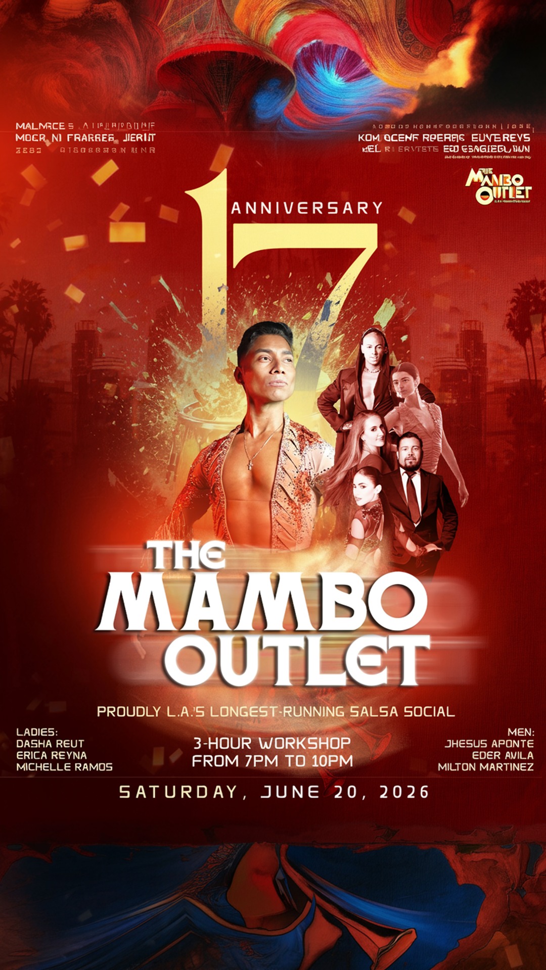 the mambo outlet anniversary celebration