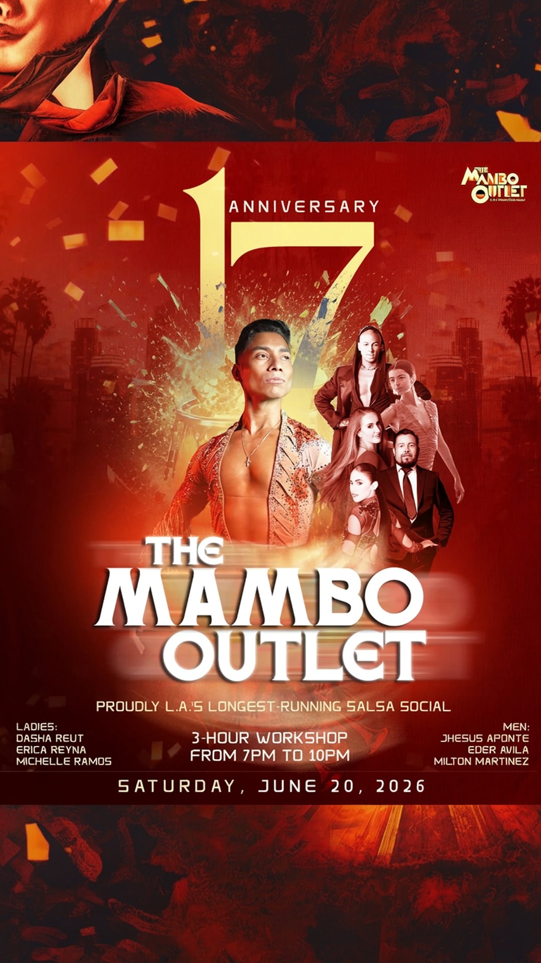 the mambo outlet anniversary celebration