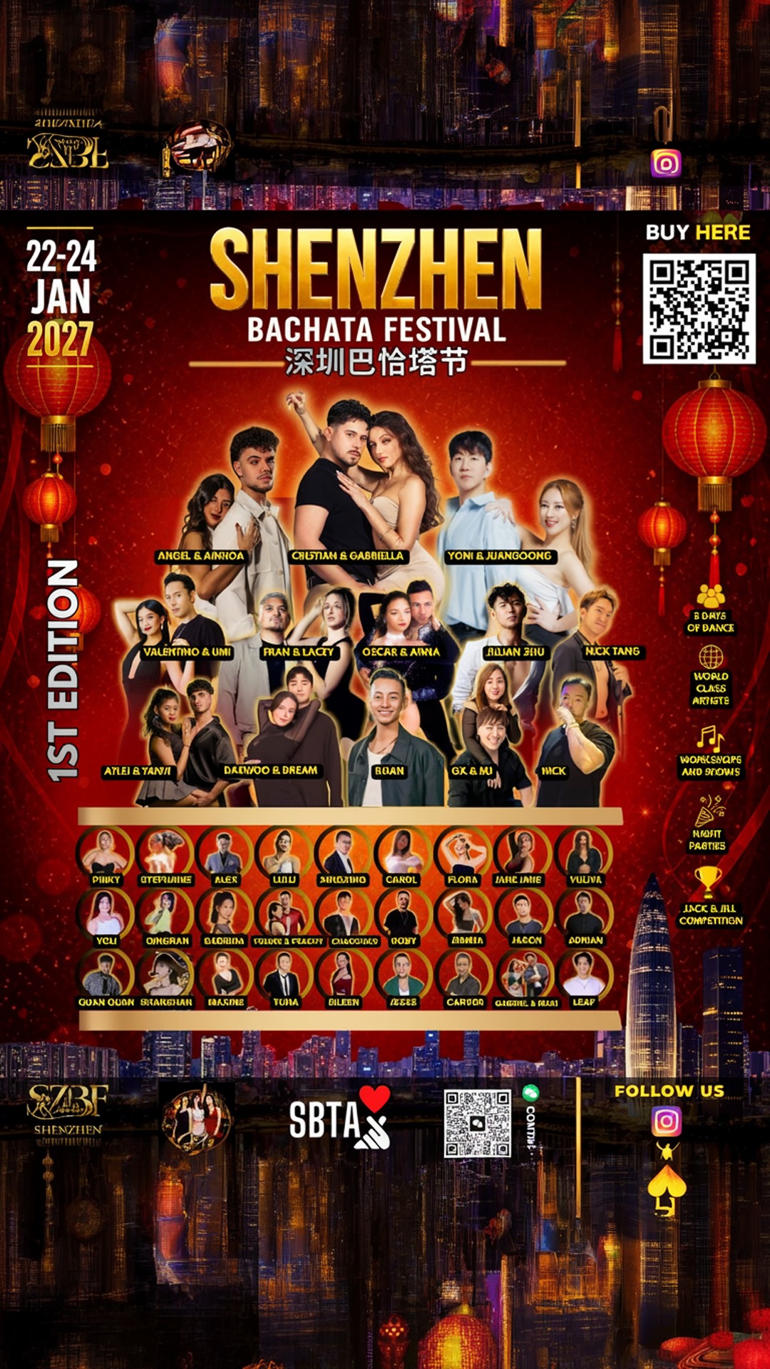 shenzhen bachata festival