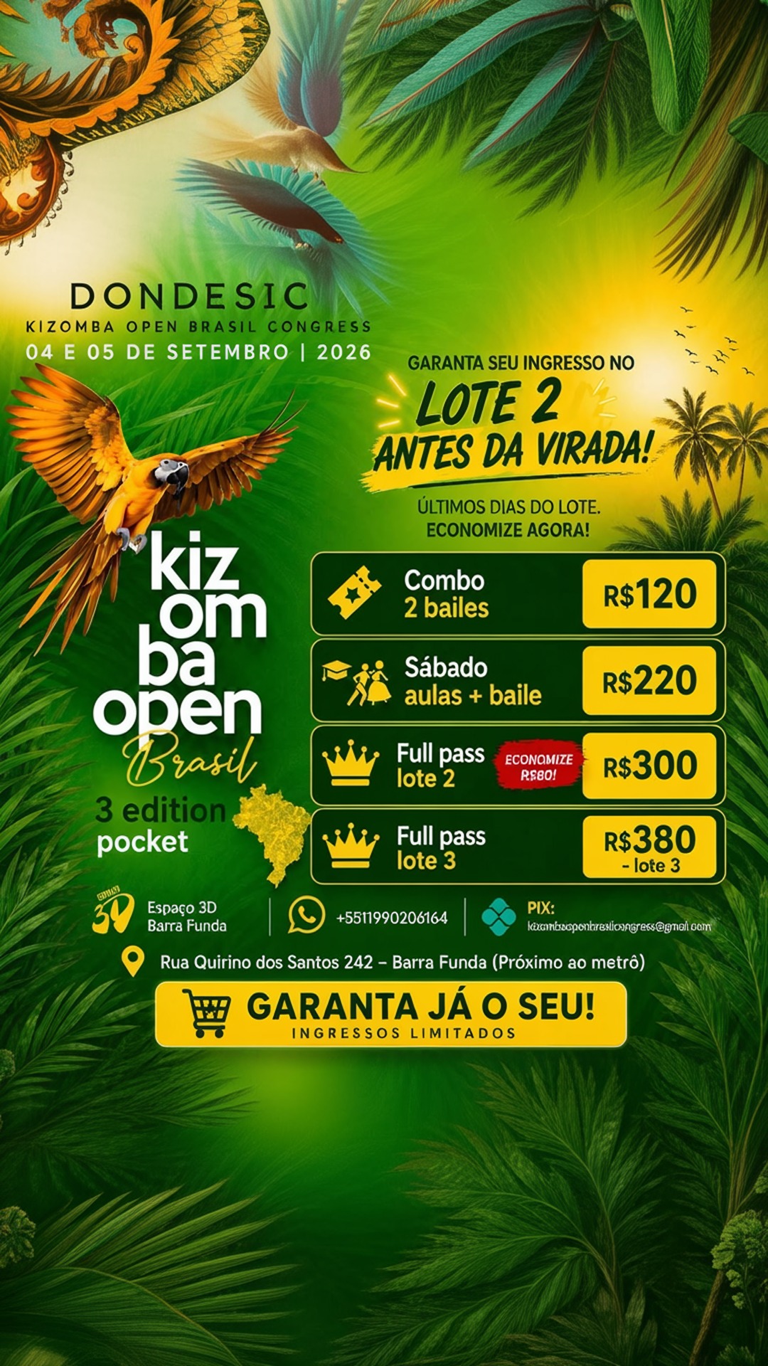 kizomba open brasil congress