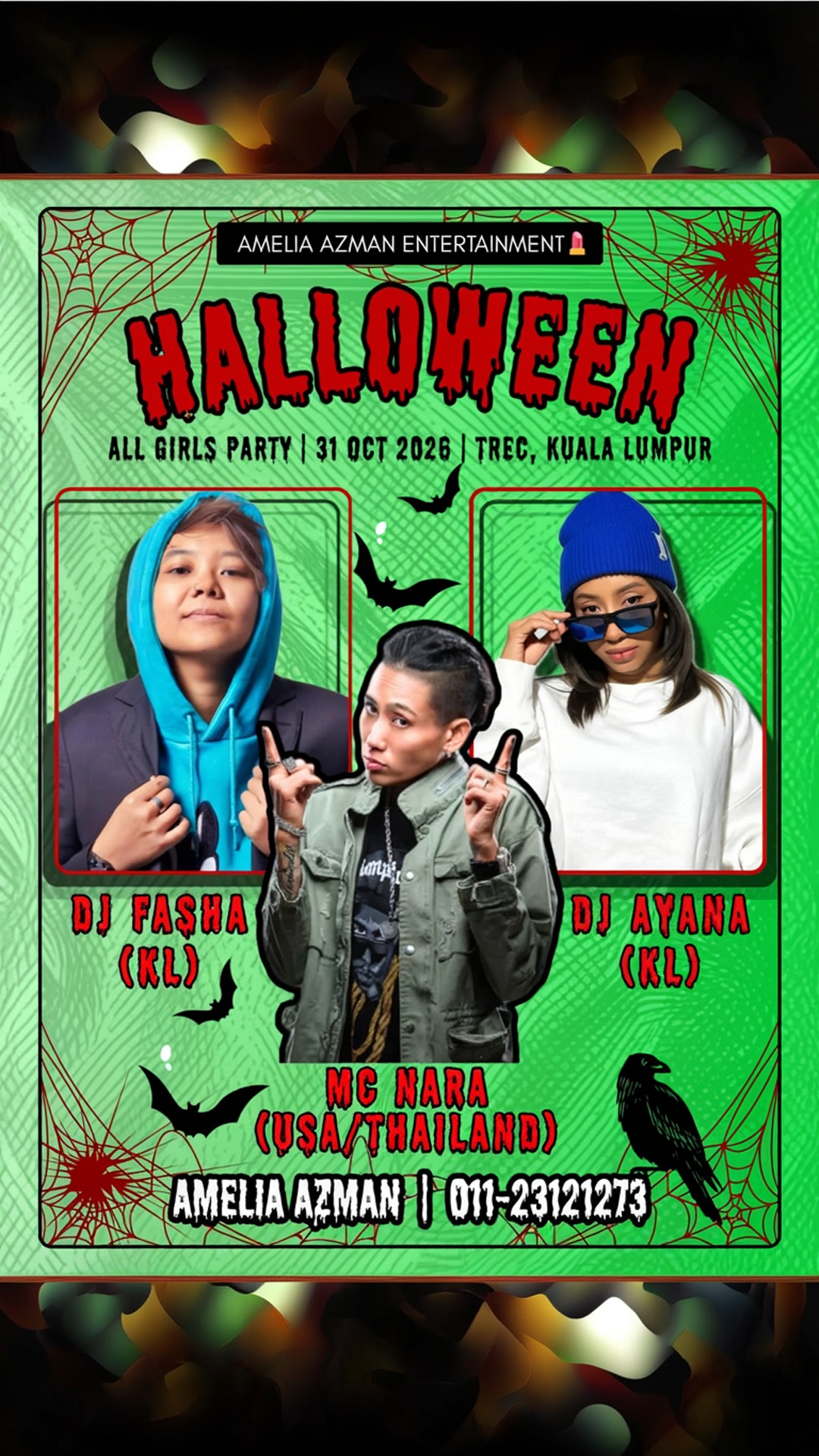 halloween all girls party